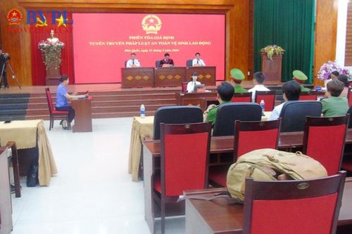 VKSND TP Phú Quốc tuyên truyền pháp luật thông qua phiên tòa giả định