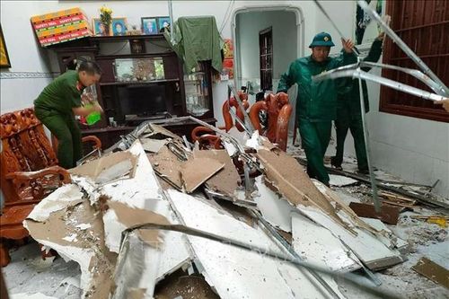 Mưa lớn kèm gió giật gây thiệt hại tại Cát Tiên, Lâm Đồng