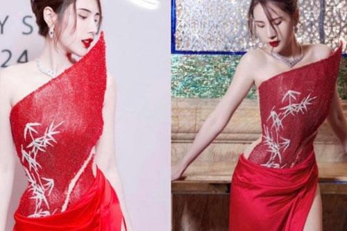 Thủy Tiên xuất hiện đẹp tựa tranh vẽ, khoe trọn vòng eo siêu thực lấn át Ngọc Trinh