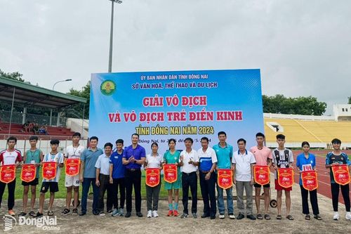 Khai mạc Giải vô địch và vô địch trẻ điền kinh tỉnh Đồng Nai năm 2024