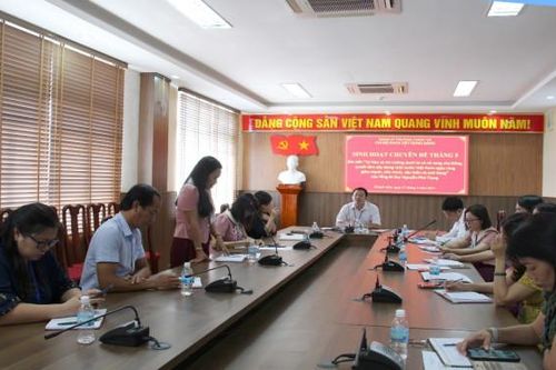 Trường Chính trị tỉnh Khánh Hòa: Sinh hoạt chuyên đề về bài viết của Tổng Bí thư Nguyễn Phú Trọng