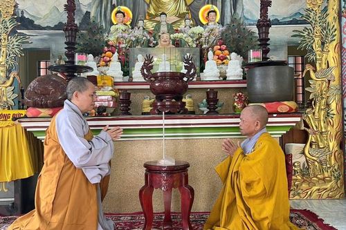 Bình Thuận: Chư Ni TX.La Gi tác pháp an cư tại chùa Huyền Long và tịnh xá Ngọc Chiếu