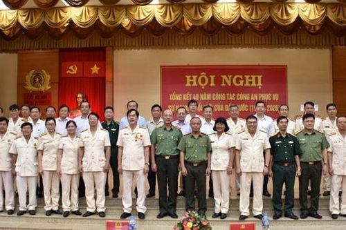 Công an tỉnh Bà Rịa-Vũng Tàu tổng kết 40 năm công tác Công an