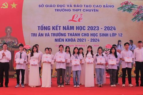 Trường THPT Chuyên tỉnh 77,7% học sinh đạt học lực giỏi