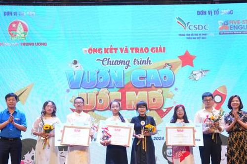 Học sinh Hà Nội giành giải Nhì chương trình 'Vươn cao ước mơ'