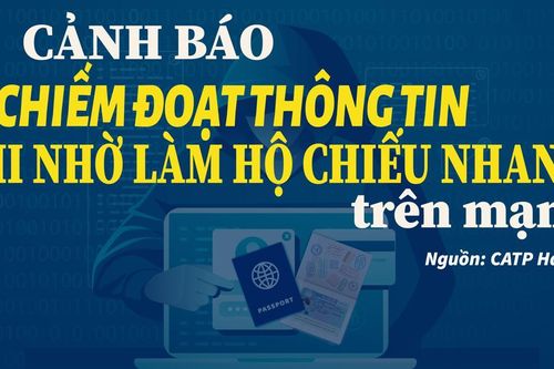 Cảnh giác với dịch vụ làm hộ chiếu nhanh trên mạng