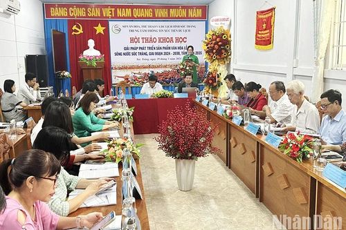 Sóc Trăng bàn giải pháp phát triển sản phẩm văn hóa lễ hội sông nước