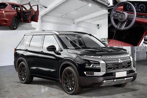 Xem trước Mitsubishi Outlander facelift 2025 - 'lên đời' đầy sang chảnh