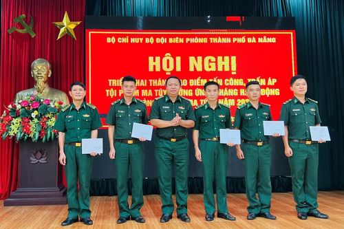 BĐBP Đà Nẵng triển khai tháng cao điểm trấn áp tội phạm ma túy