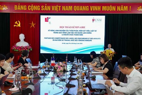 Học viện Tư pháp: Bồi dưỡng kiến thức, kỹ năng làm việc với người chưa thành niên