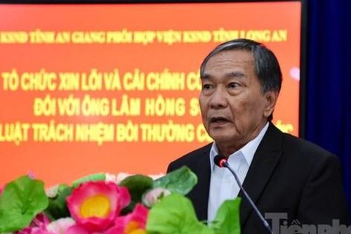 Xin lỗi công khai doanh nhân 2 lần bị bắt oan