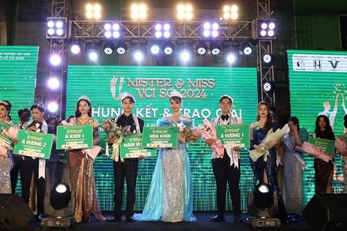 Tỏa sáng Đêm Chung kết cuộc thi 'Sinh viên thanh lịch - Mr & Miss VCI SG 2024'