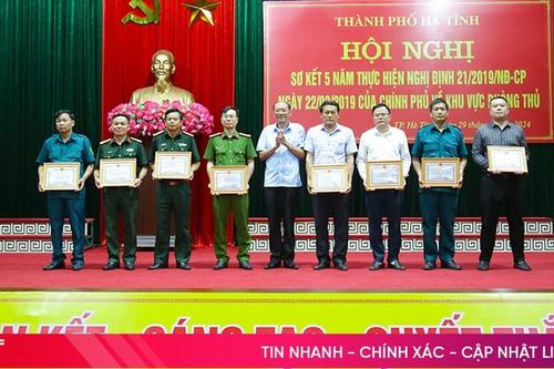 Tiếp tục xây dựng khu vực phòng thủ TP Hà Tĩnh vững chắc