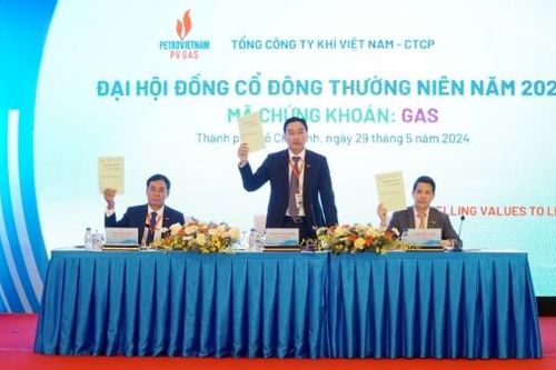 PV GAS trình cổ đông phương án chia cổ tức năm 2023 bằng tiền với tỷ lệ 60%