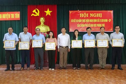 Tri Tôn chủ động xây dựng khu vực phòng thủ