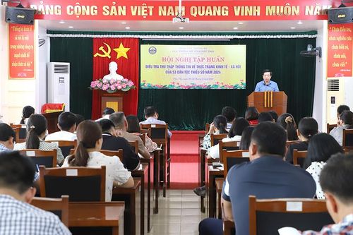 Tập huấn điều tra thu thập thông tin thực trạng phát triển kinh tế - xã hội của 53 dân tộc thiểu số