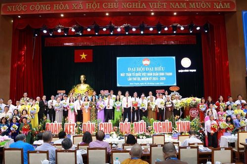 3 Tăng Ni tham gia Ủy ban MTTQVN Q.Bình Thạnh, nhiệm kỳ XII (2024-2029)