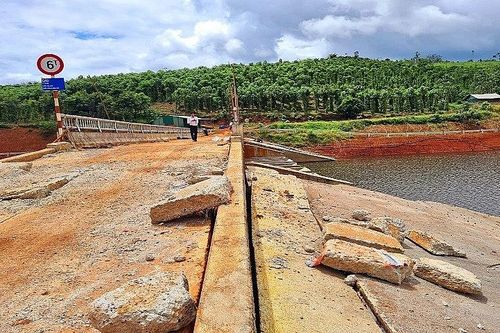 Đắk Nông: Gần 1 năm vẫn chưa xác định được nguyên nhân nứt vỡ tại hồ chứa nước Đắk N'ting