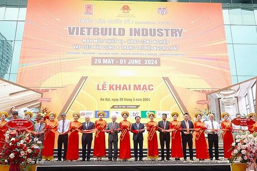 Khai mạc Triển lãm quốc tế Vietbuild Industry Hà Nội 2024