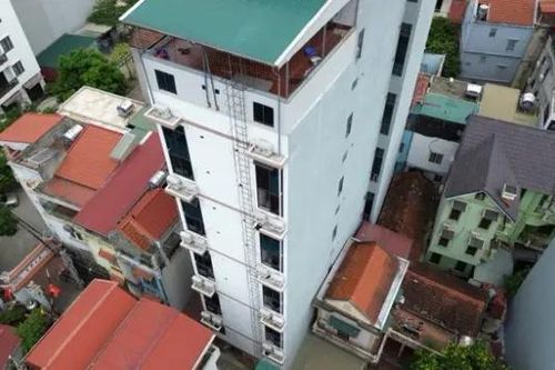 Chung cư mini chia tầng thật cao để lách luật