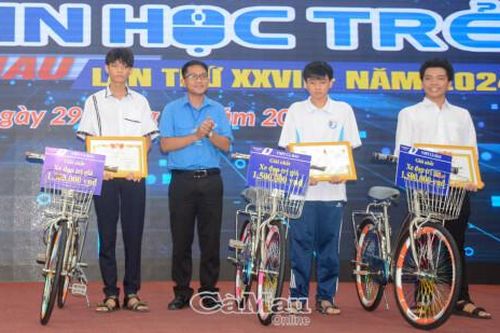 Đơn vị huyện U Minh đoạt giải Nhất Hội thi tin học trẻ năm 2024