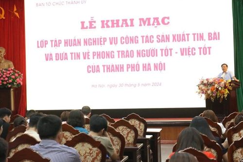 150 phóng viên tham gia tập huấn sản xuất tin, bài về người tốt, việc tốt