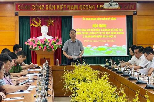 Hà Đông phấn đấu nâng thứ hạng về chỉ số cải cách hành chính năm 2024