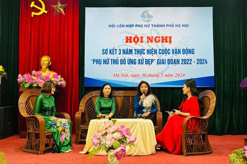 Triển khai nhiều mô hình 'Phụ nữ Thủ đô ứng xử đẹp' thiết thực, hiệu quả