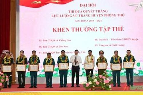 LLVT huyện Phong Thổ (Lai Châu) thực hiện có hiệu quả các đề án, mô hình sáng tạo
