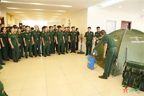 Tập huấn phòng, chống say nắng, say nóng cho các đơn vị nội bộ Tổng cục Hậu cần năm 2024