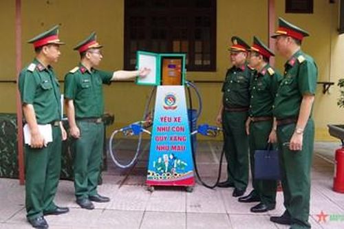 Phúc tra kho xăng dầu chiến thuật toàn quân năm 2024 tại Lữ đoàn 229