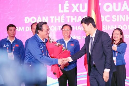137 học sinh Việt Nam tham dự Đại hội Thể thao học sinh Đông Nam Á lần thứ 13