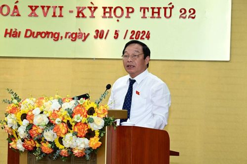 HĐND tỉnh Hải Dương thông qua 12 Nghị quyết