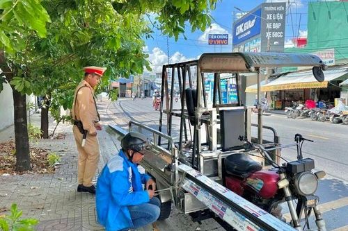 Xe ba gác tự chế, xe hết niên hạn sử dụng sẽ bị xử lý nghiêm
