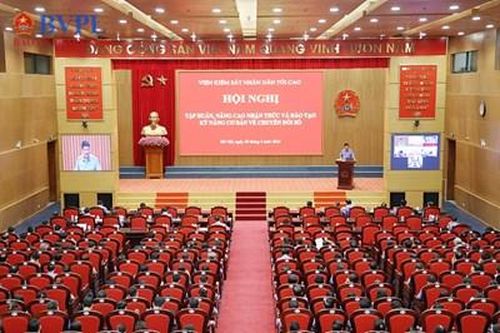Nâng cao nhận thức và đào tạo kỹ năng cơ bản về chuyển đổi số tại các đơn vị thuộc VKSND tối cao
