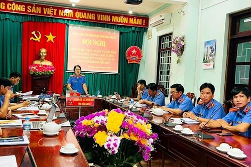 VKSND tỉnh Hậu Giang tổ chức Hội nghị nâng cao chất lượng kháng nghị phúc thẩm