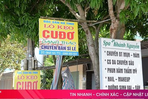 'Bát nháo' hệ thống biển quảng cáo trên quốc lộ 1