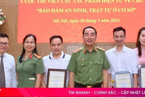 Báo Hà Tĩnh đạt giải nhì cuộc thi viết về chủ đề 'Bảo đảm an ninh, trật tự ở cơ sở'