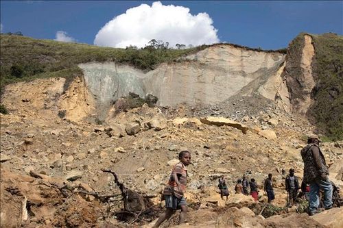 Nguy cơ dịch bệnh bùng phát sau thảm họa sạt lở đất ở Papua New Guinea