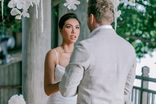 Minh Tú tiết lộ chồng Tây mất nhẫn cưới