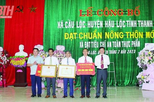 Đảng bộ xã Cầu Lộc: Tự hào truyền thống 70 năm thành lập và phát triển