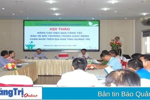 Nâng cao hiệu quả công tác bảo vệ môi trường trong hoạt động chăn nuôi