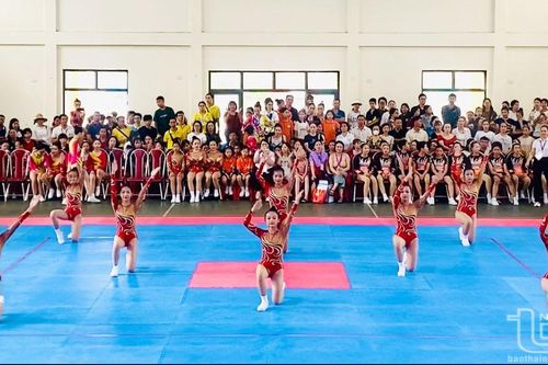 Đoàn Thái Nguyên giành 4 huy chương môn Thể dục Aerobic