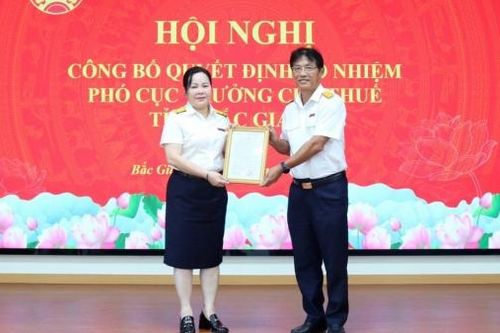 Cục Thuế tỉnh Bắc Giang có thêm Phó Cục trưởng