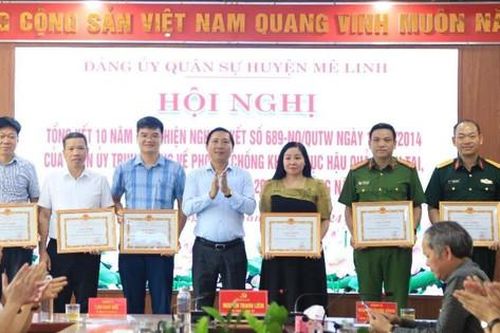 Mê Linh tập trung khắc phục hậu quả thiên tai, tăng cường cứu nạn cứu hộ
