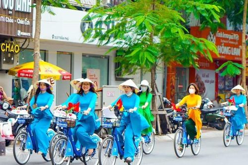 Hải Phòng: Tiếp tục thí điểm Dự án dịch vụ xe đạp công cộng