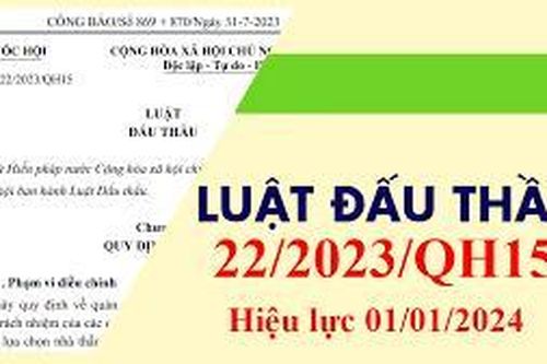 Nhiều kỳ vọng từ Luật Đấu thầu 2023
