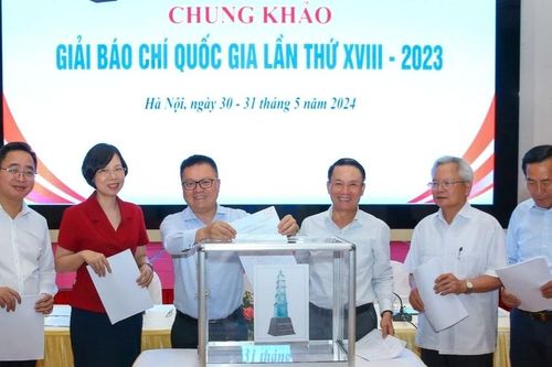 165 tác phẩm vào chung khảo Giải Báo chí quốc gia lần thứ XVIII năm 2023