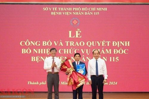 Bệnh viện Nhân dân 115 có tân Giám đốc