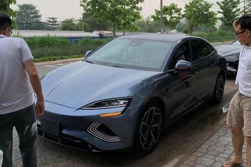 Xe điện Trung Quốc BYD Seal lộ diện, chuẩn bị ra mắt khách hàng Việt